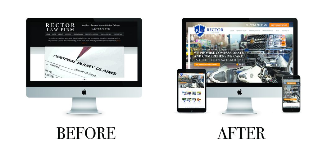before after